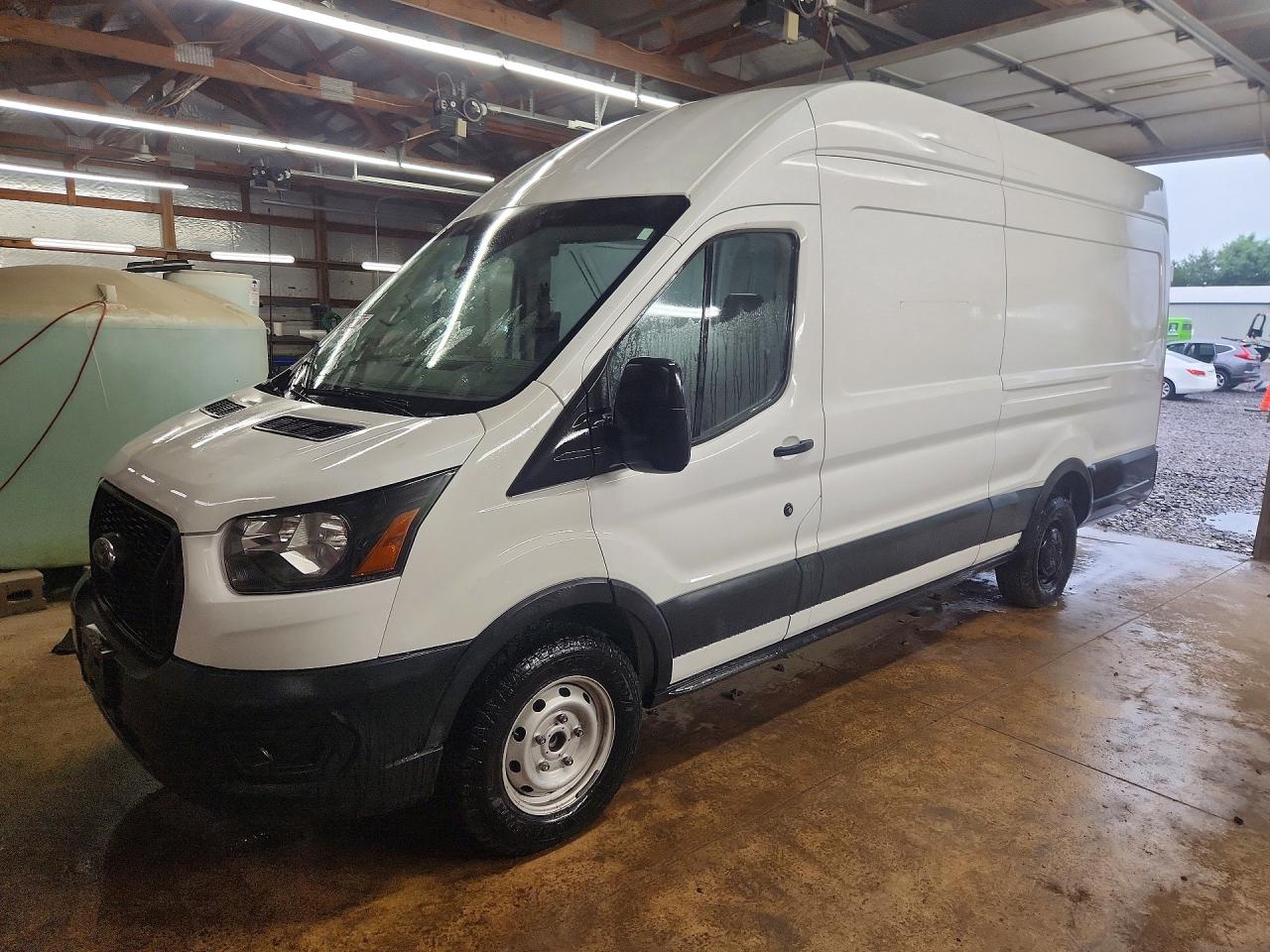 2023 Ford Transit Cargo, VIN 1FTBR3X86PKA96307 — Rear end