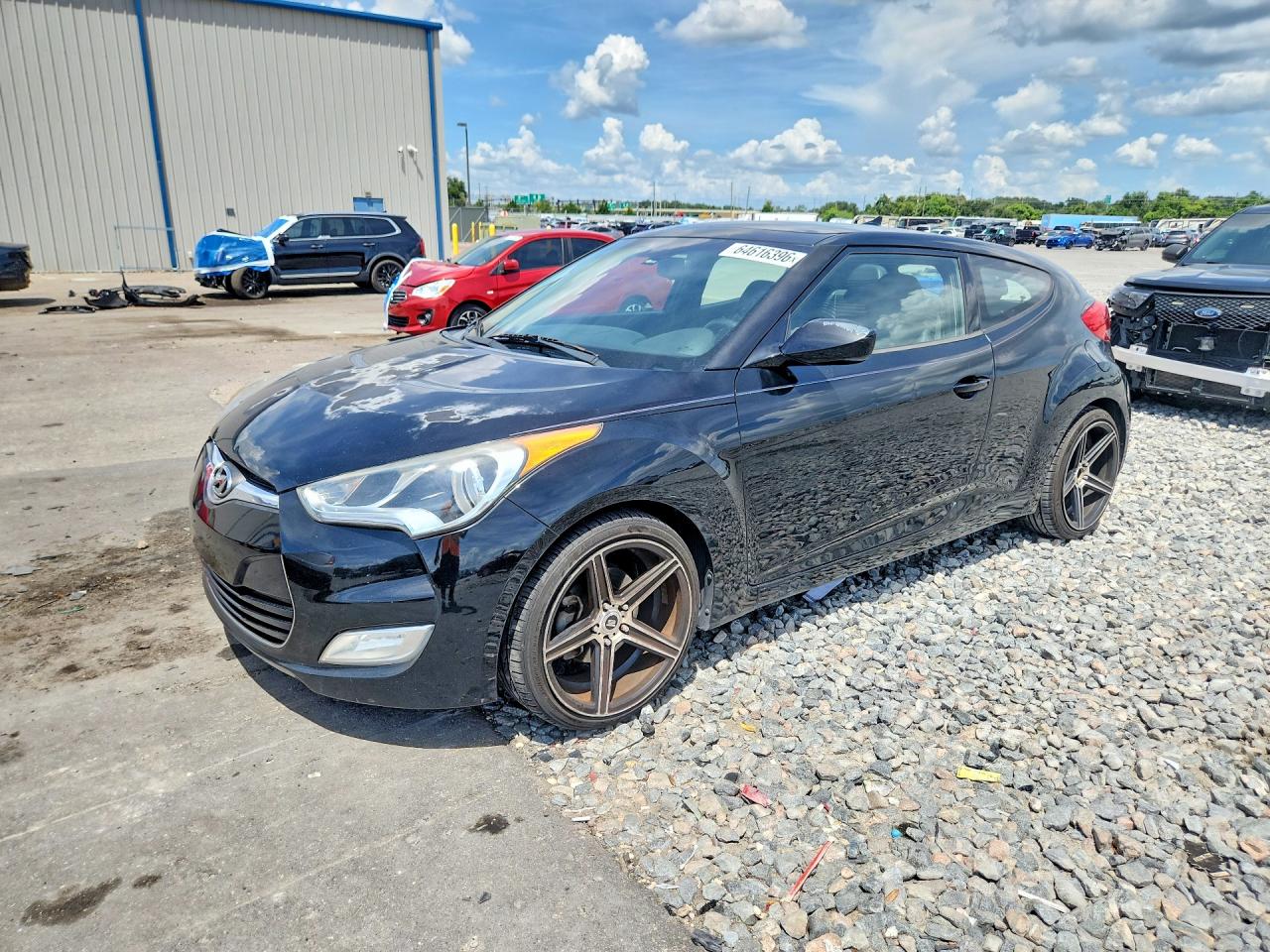 2013 Hyundai Veloster RE:MIX, VIN KMHTC6AD0DU122800 — Minor dents and scratches