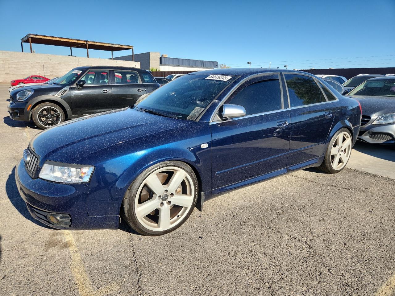 2005 Audi S4, VIN WAUPL68E45A090910 — Мелкие вмятины и царапины