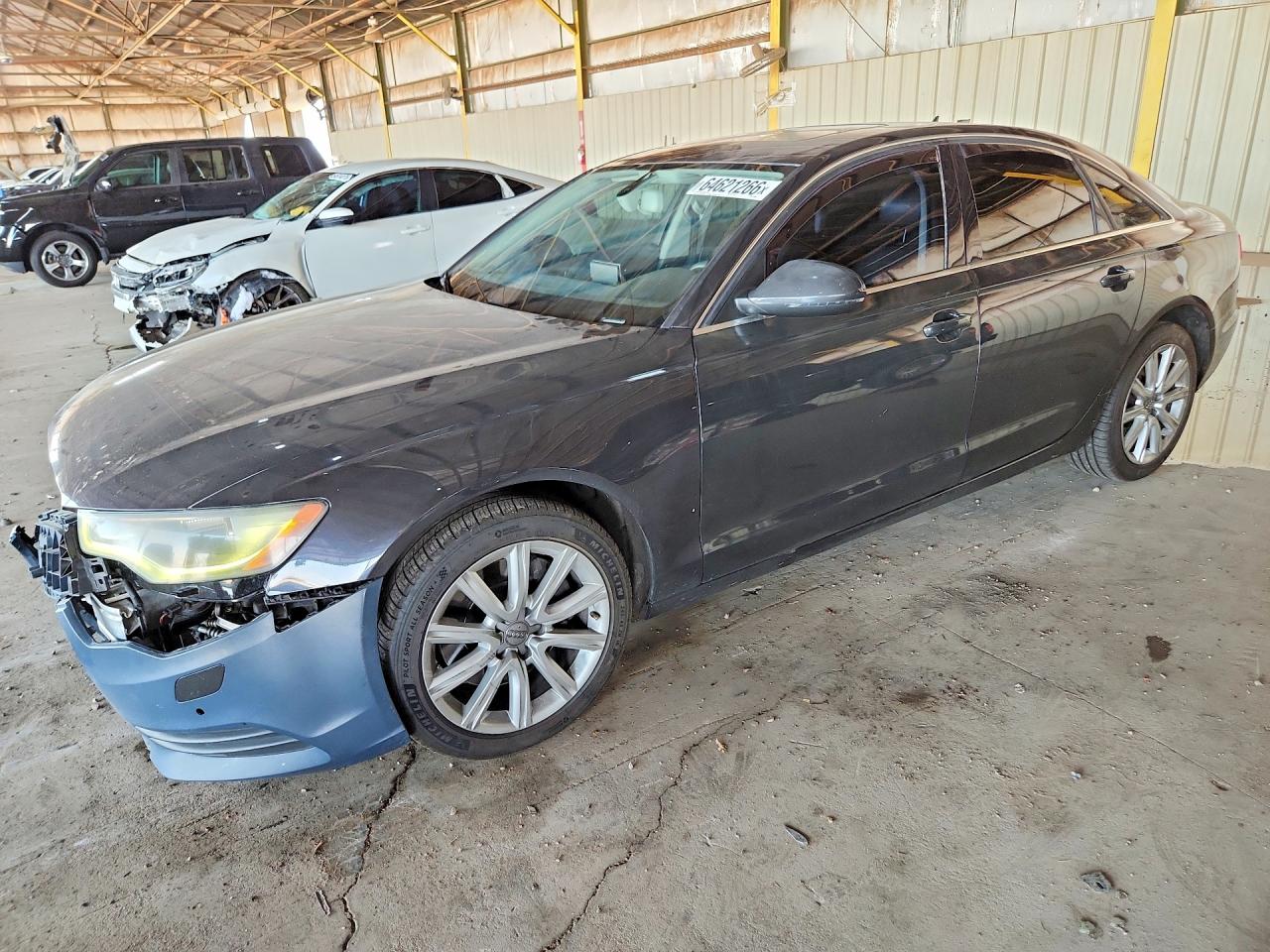 2014 Audi A6 Premium Plus, VIN WAUDFAFC8EN079688 — Front end