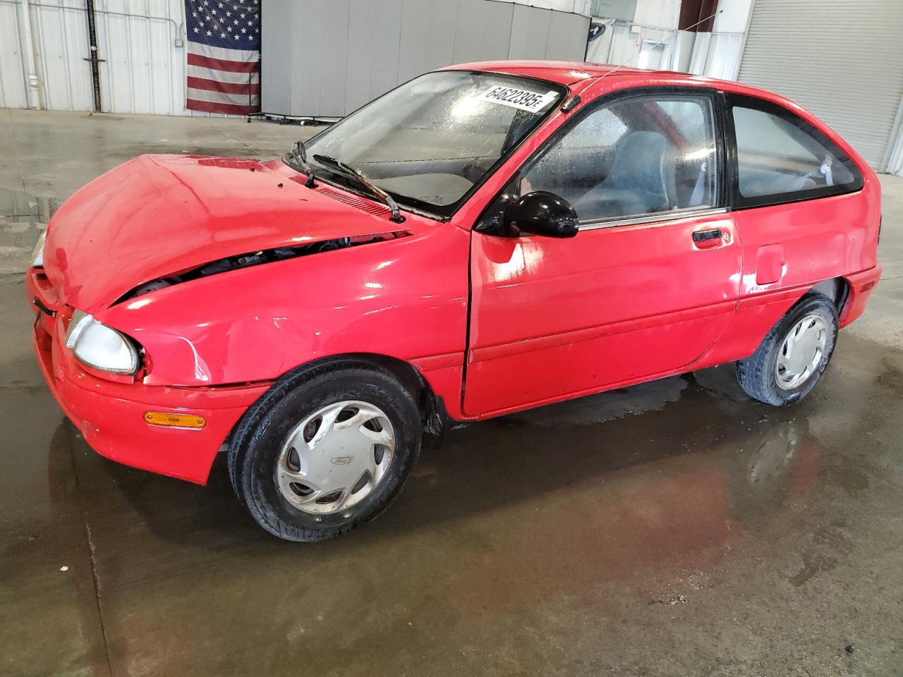 1995 Ford Aspire, VIN KNJLT05H5S6107996 — Front end