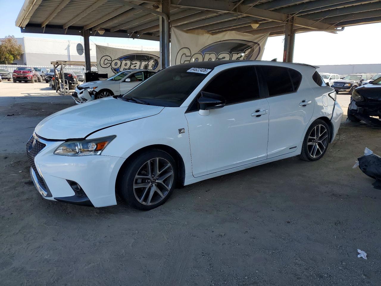2015 Lexus CT 200h, VIN JTHKD5BH3F2240894 — Rear end