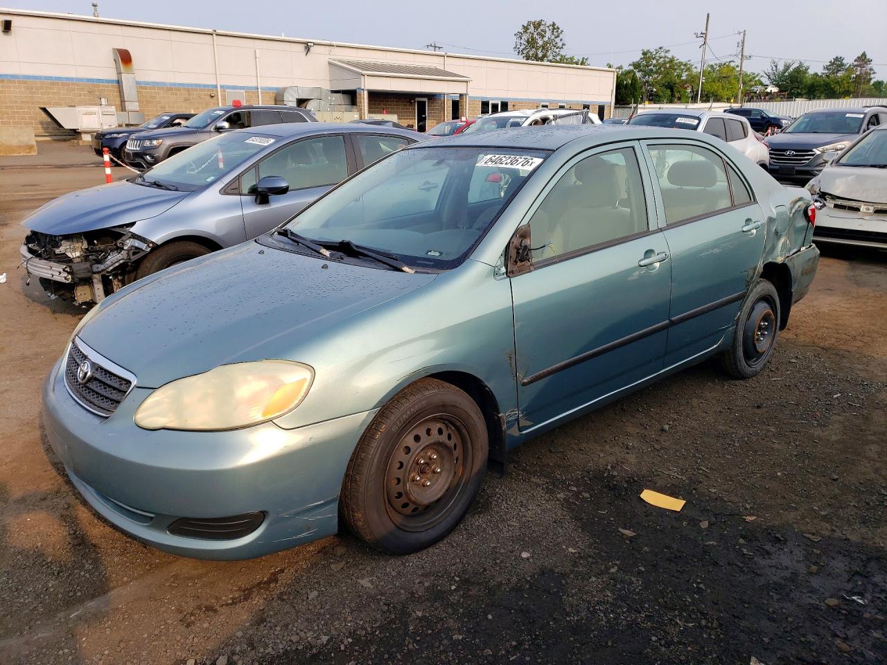 2007 Toyota Corolla LE, VIN 2T1BR32E47C772011 — Зад
