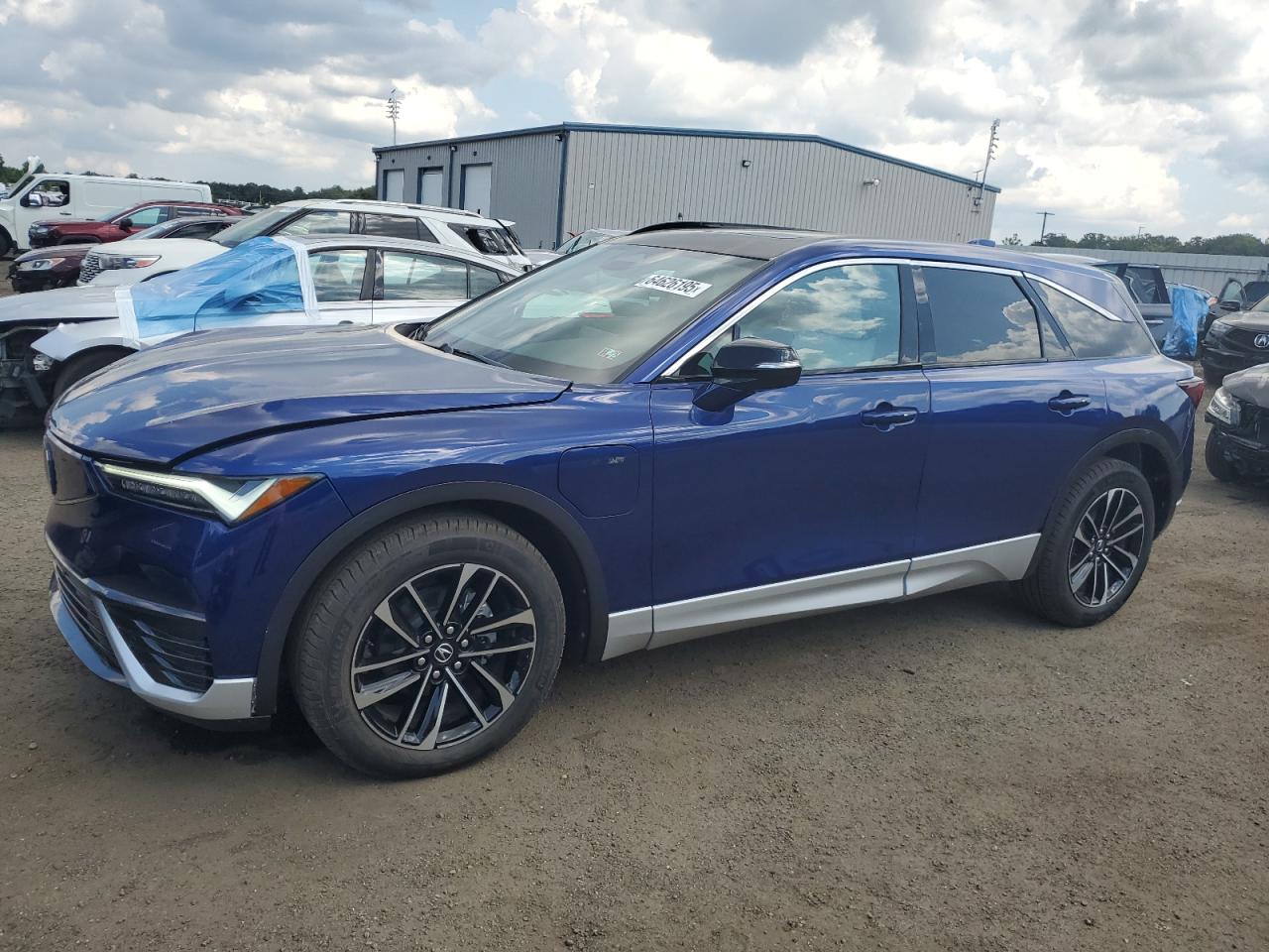 2024 Acura ZDX w/A-Spec Package, VIN 4W5KHNRL6RZ512143 — Prior damage history