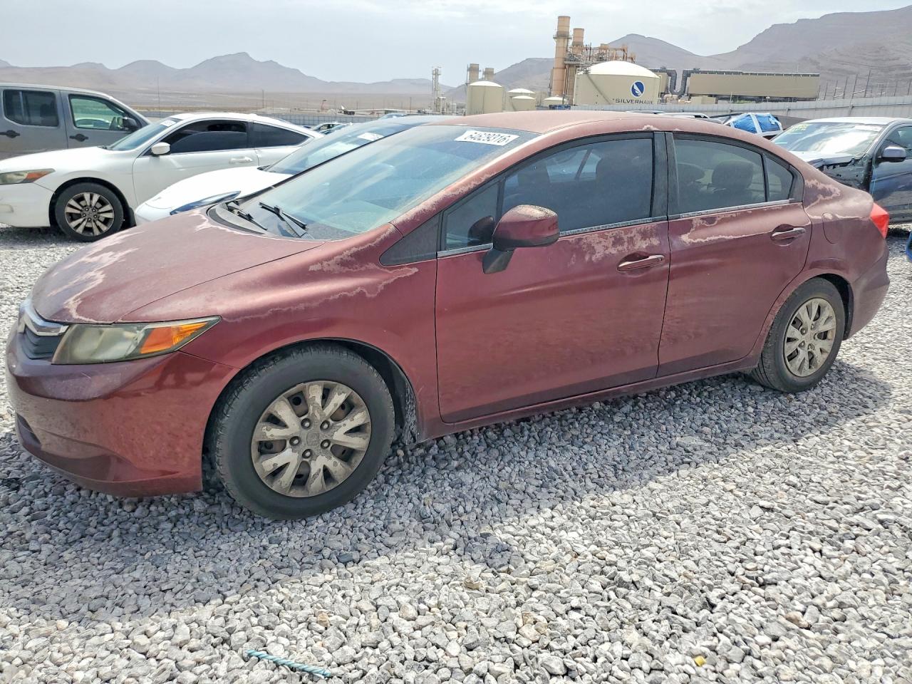 2012 Honda Civic LX, VIN 2HGFB2F5XCH540833 — Minor dents and scratches