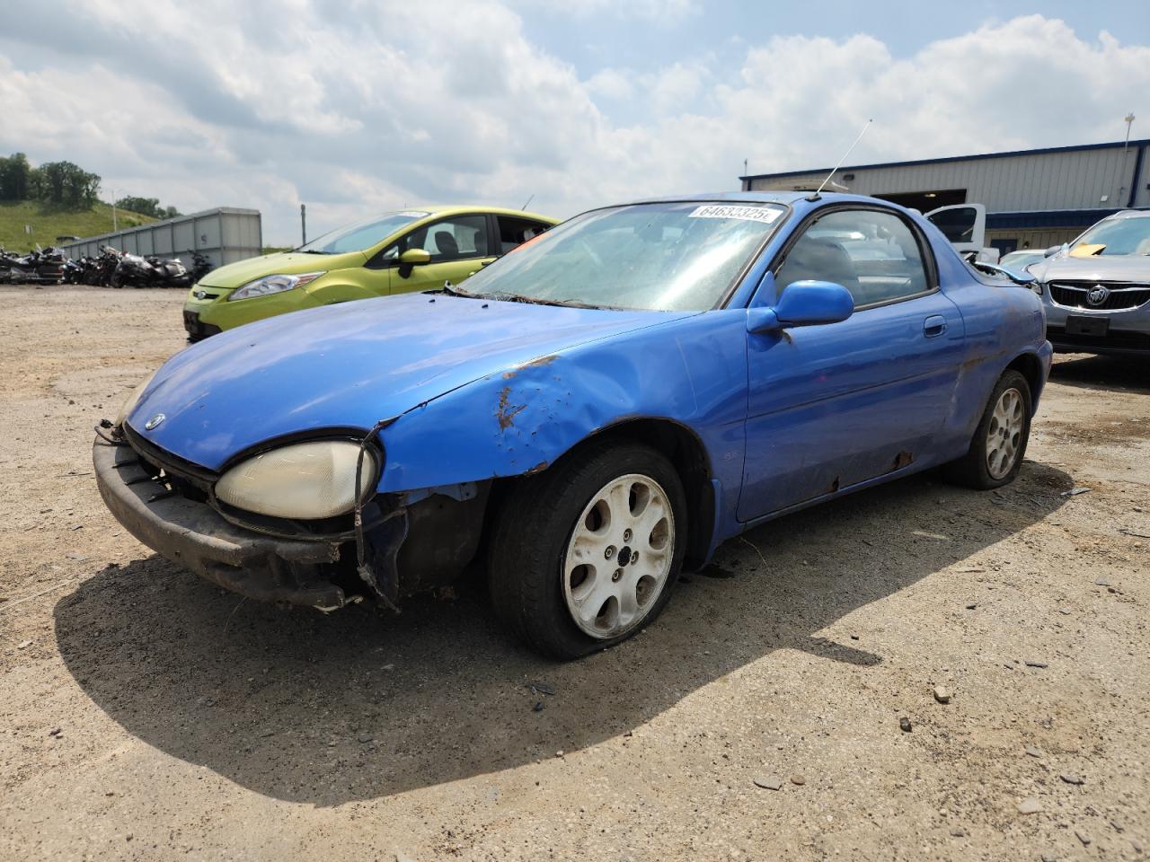 1993 Mazda MX-3, VIN JM1EC4327P0213099 — Roof