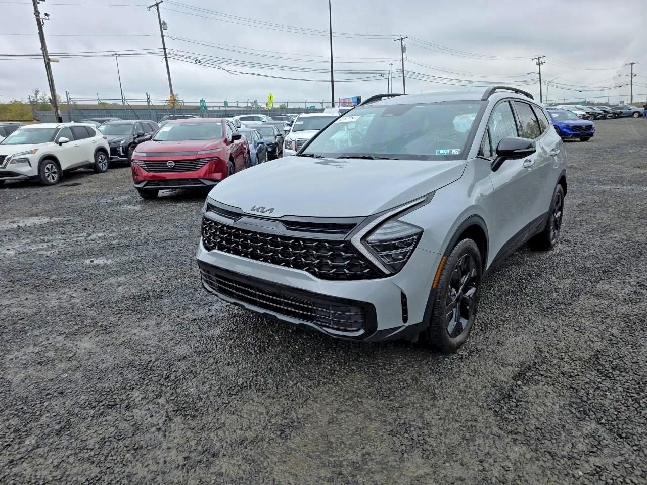 2025 Kia Sportage X-Line, VIN 5XYK6CDF0SG273881 — Rear end