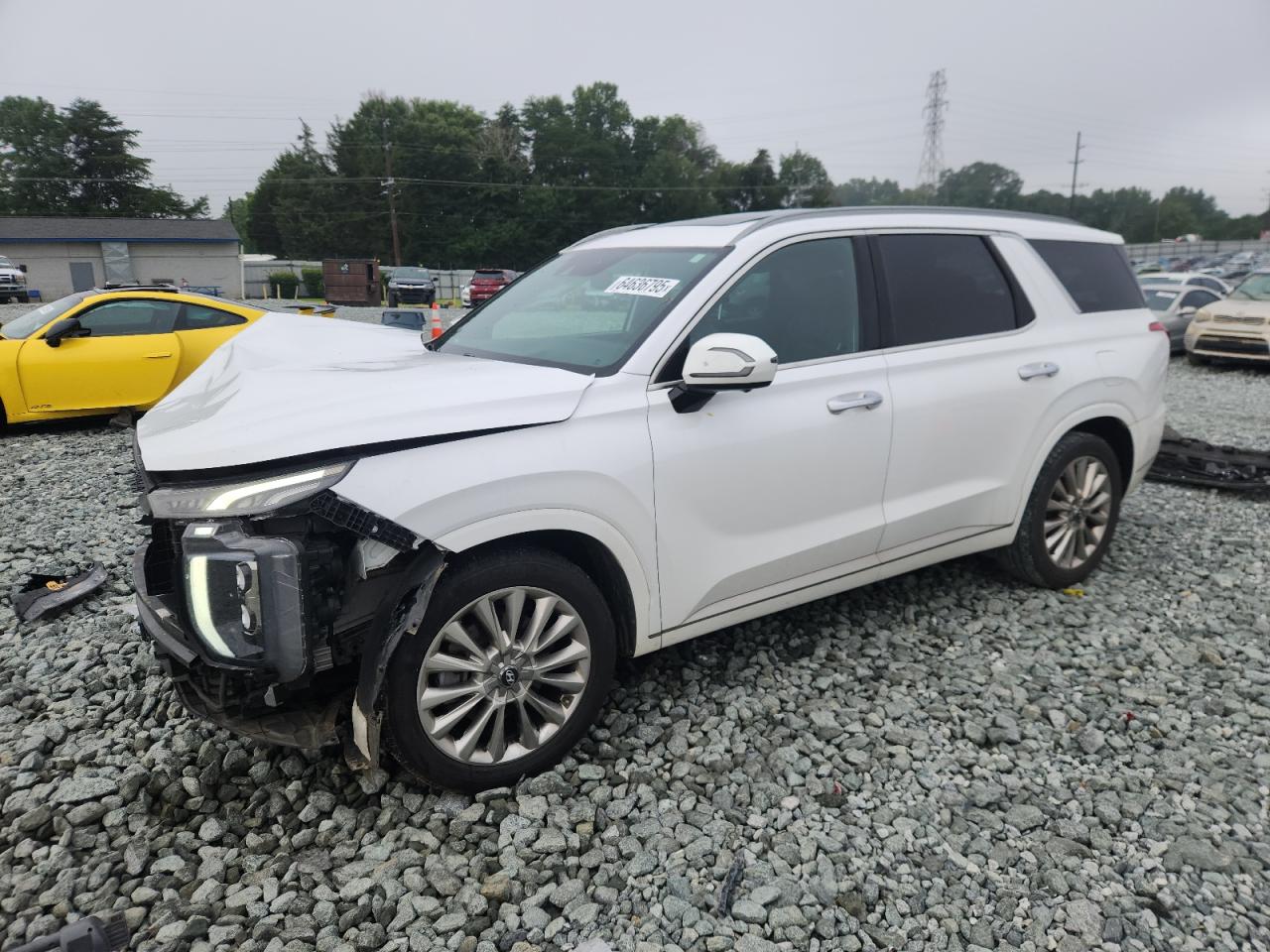 2020 Hyundai Palisade Limited, VIN KM8R54HE0LU035937 — Front end