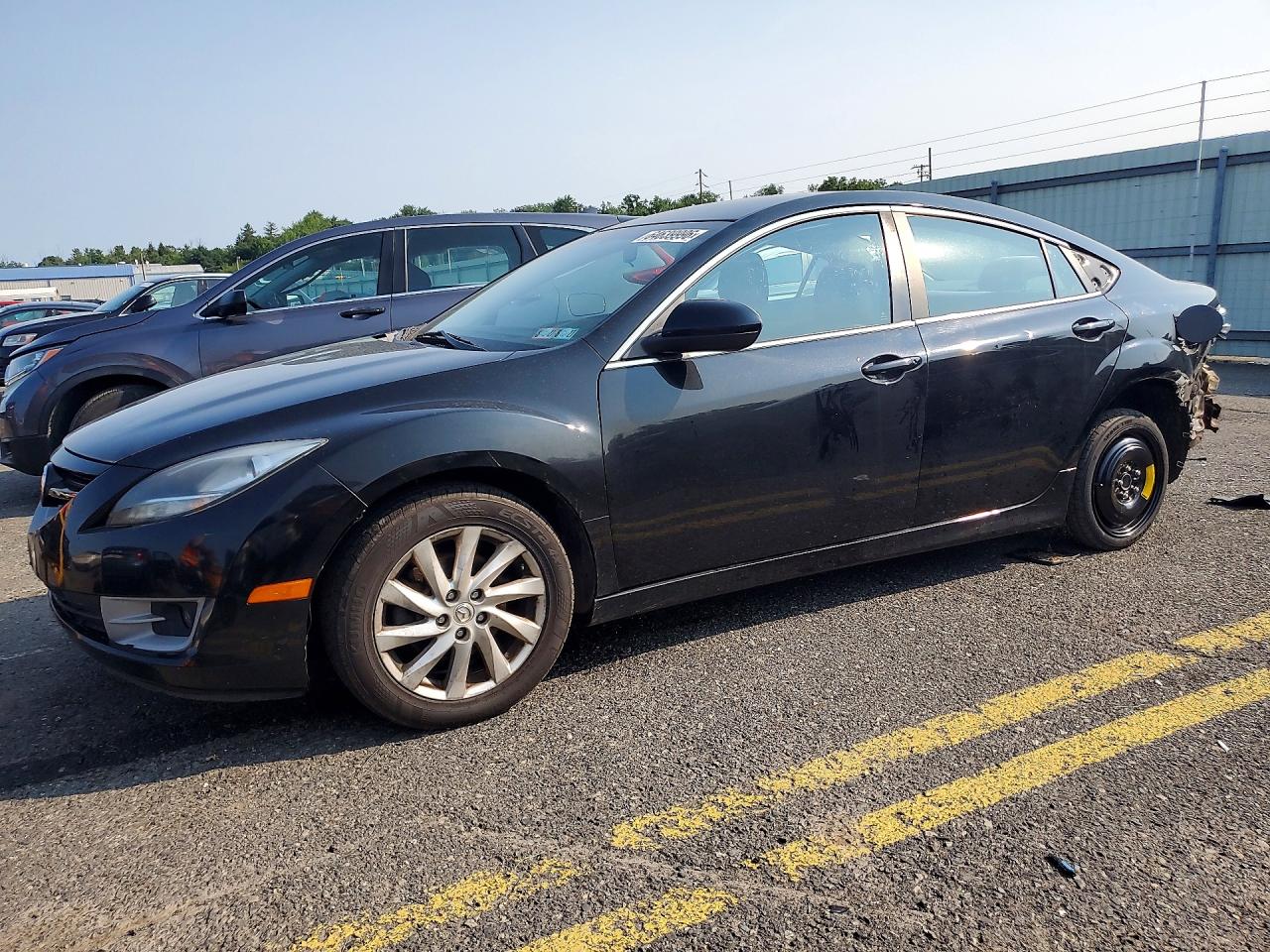 2012 Mazda 6 i Touring, VIN 1YVHZ8DH4C5M07795 — Rear end