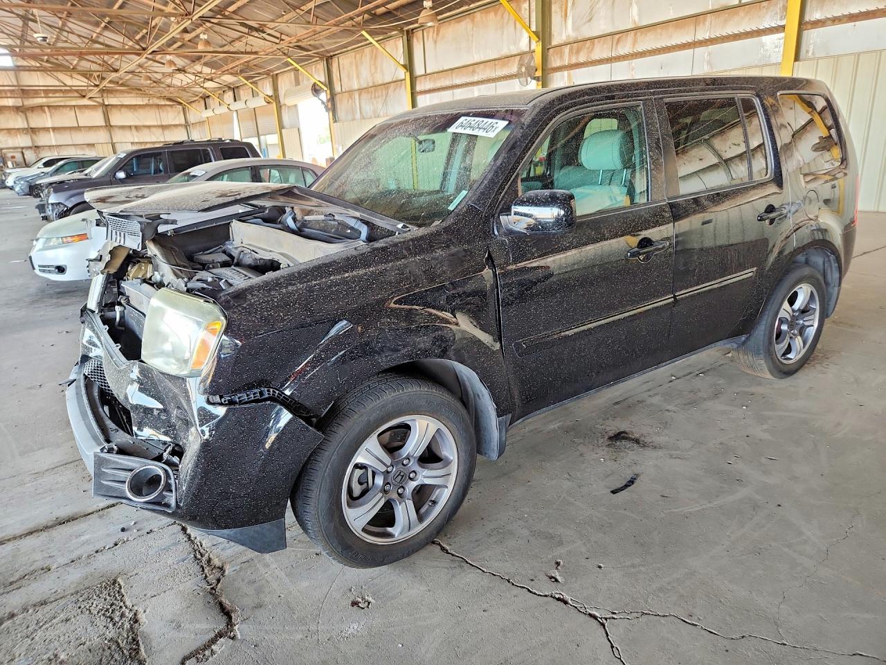 2015 Honda Pilot SE, VIN 5FNYF3H38FB035221 — Front end