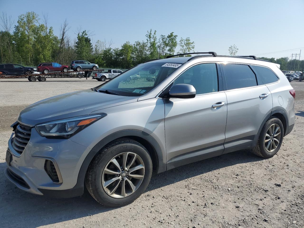 2017 Hyundai Santa Fe SE, VIN KM8SMDHF0HU231753 — Front end