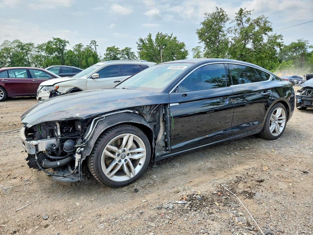2019 Audi A5 Sportback Premium, VIN WAUANCF56KA054262 — Front end