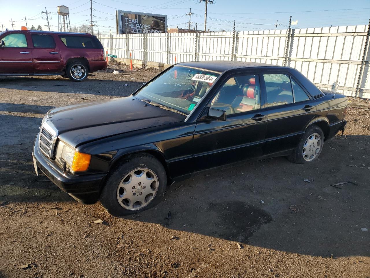 1993 Mercedes-Benz 190, VIN WDBDA29D2PG074021 — Minor dents and scratches