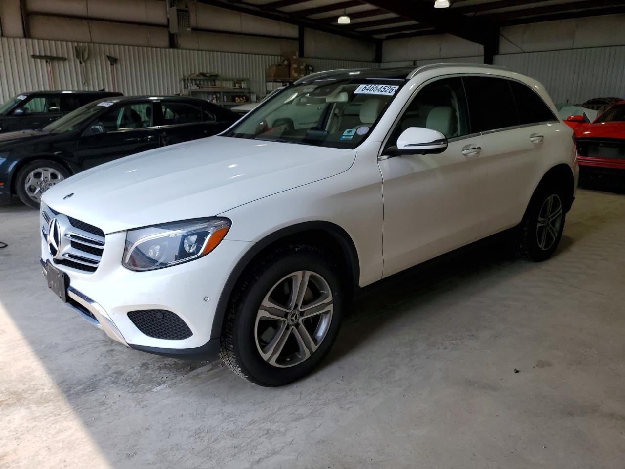 2018 Mercedes-Benz GLC 300, VIN WDC0G4KB2JF366715 — Rear end
