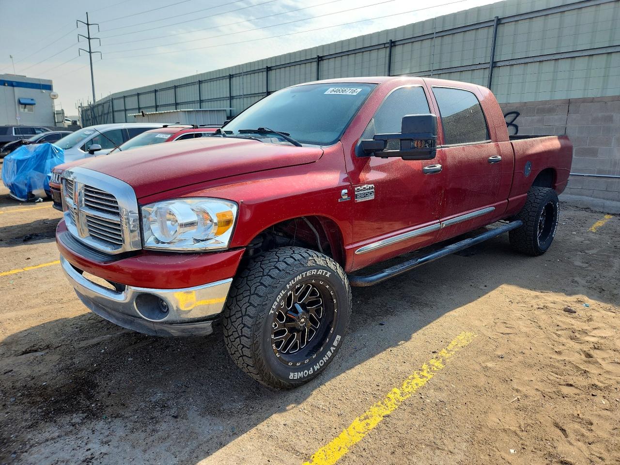 2008 Dodge 2500 Laramie, VIN 3D3KS29A48G219066 — Normal wear