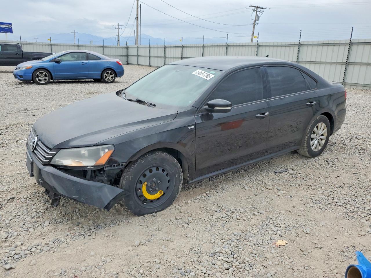 2015 Volkswagen Passat S, VIN 1VWAT7A33FC050988 — Front end