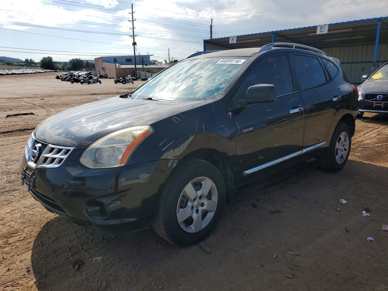 2014 Nissan Rogue S, VIN JN8AS5MV5EW710246 — Зад