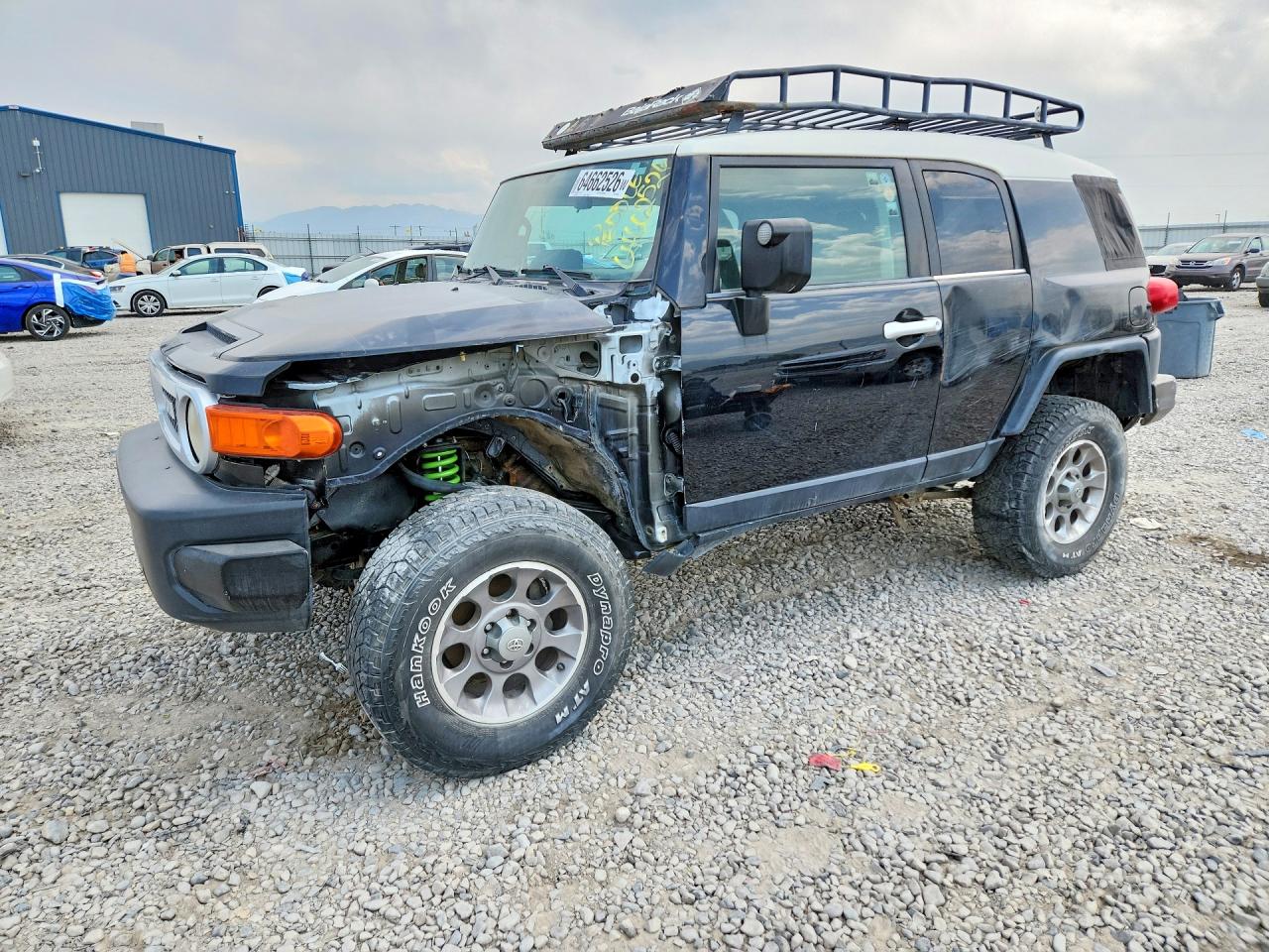 2008 Toyota FJ Cruiser, VIN JTEBU11F38K035696 — Перед