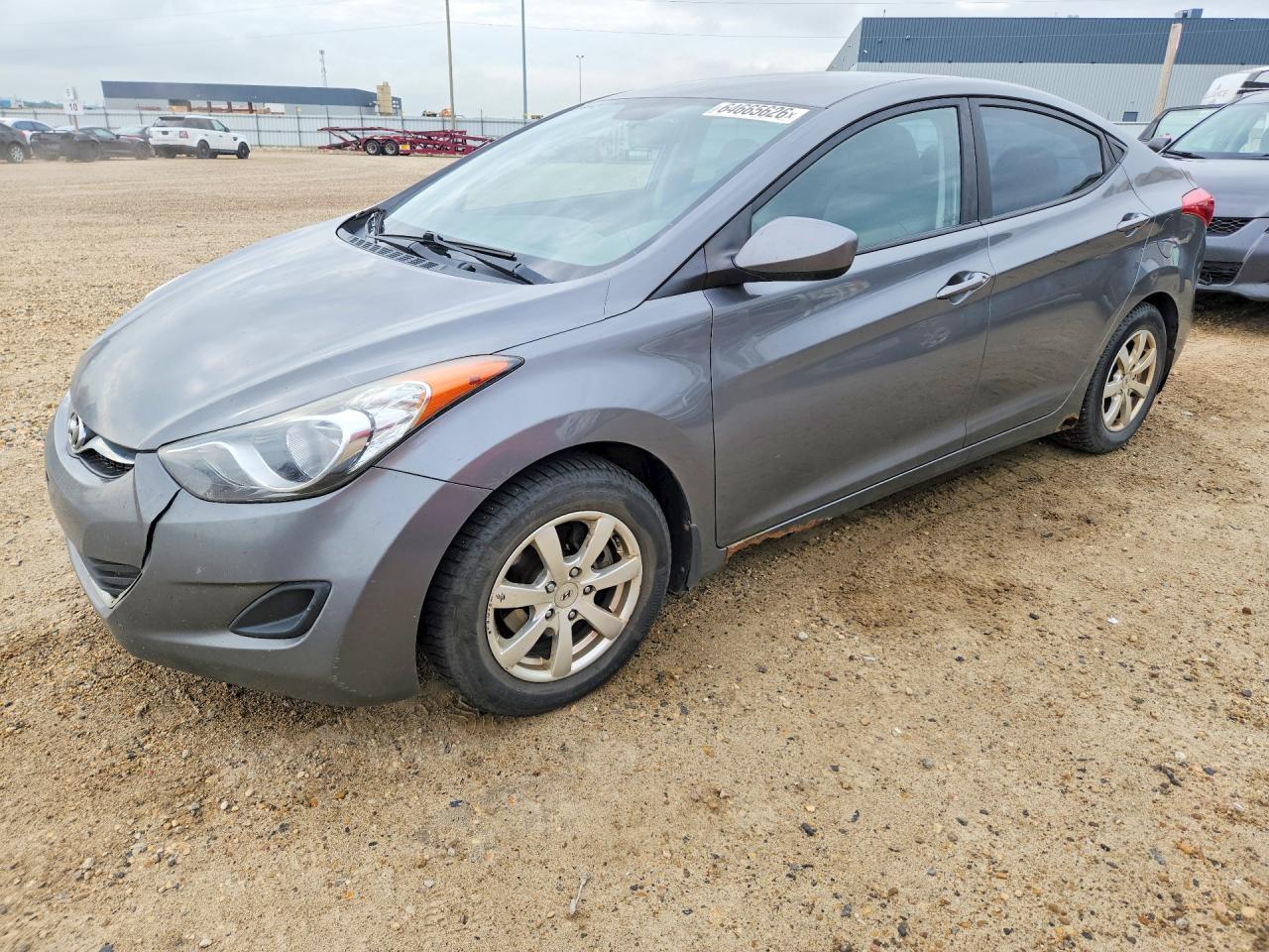 2012 Hyundai Elantra Limited, VIN 5NPDH4AE0CH136034 — Front end