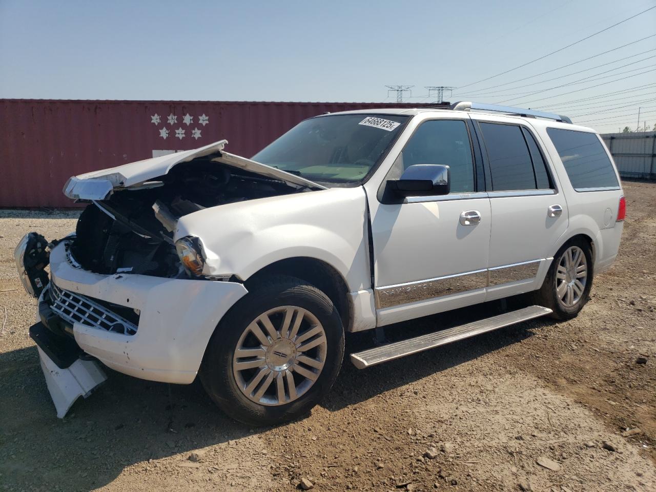 2011 Lincoln Navigator, VIN 5LMJJ2J54BEJ02763 — Frame damage