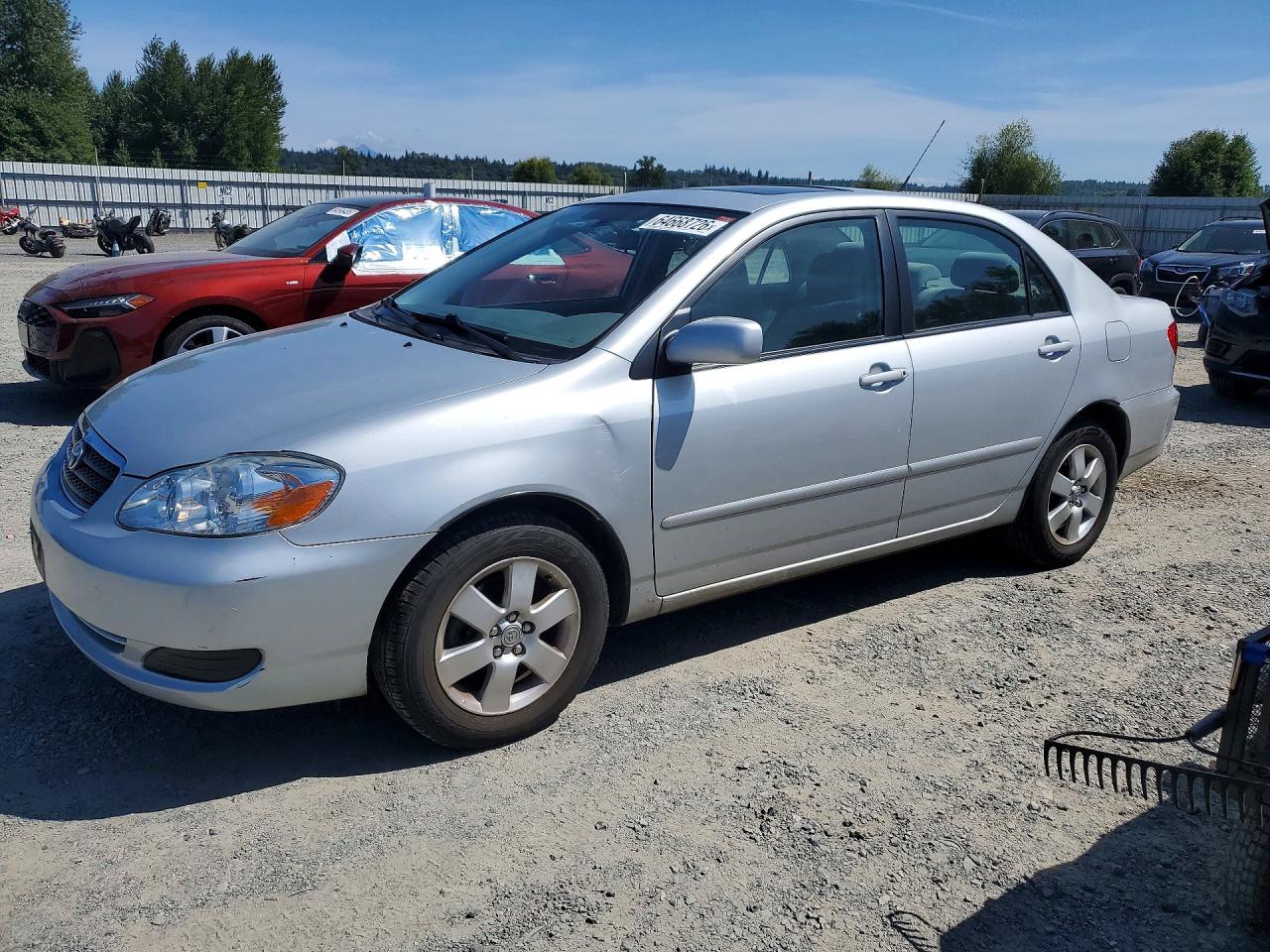 2006 Toyota Corolla S, VIN 1NXBR30E06Z744528 — Rear end