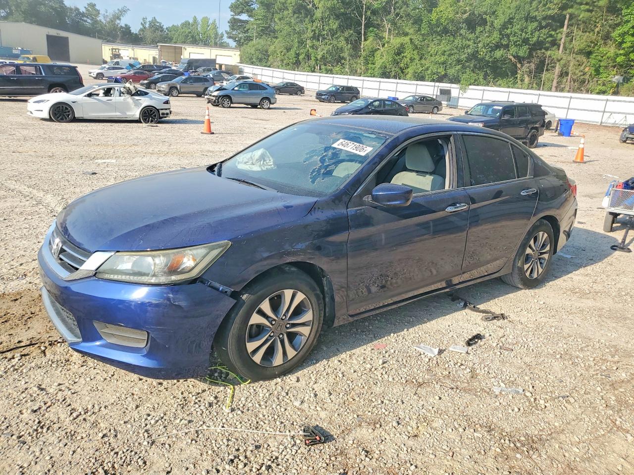 2013 Honda Accord LX, VIN 1HGCR2F36DA250232 — Undercarriage