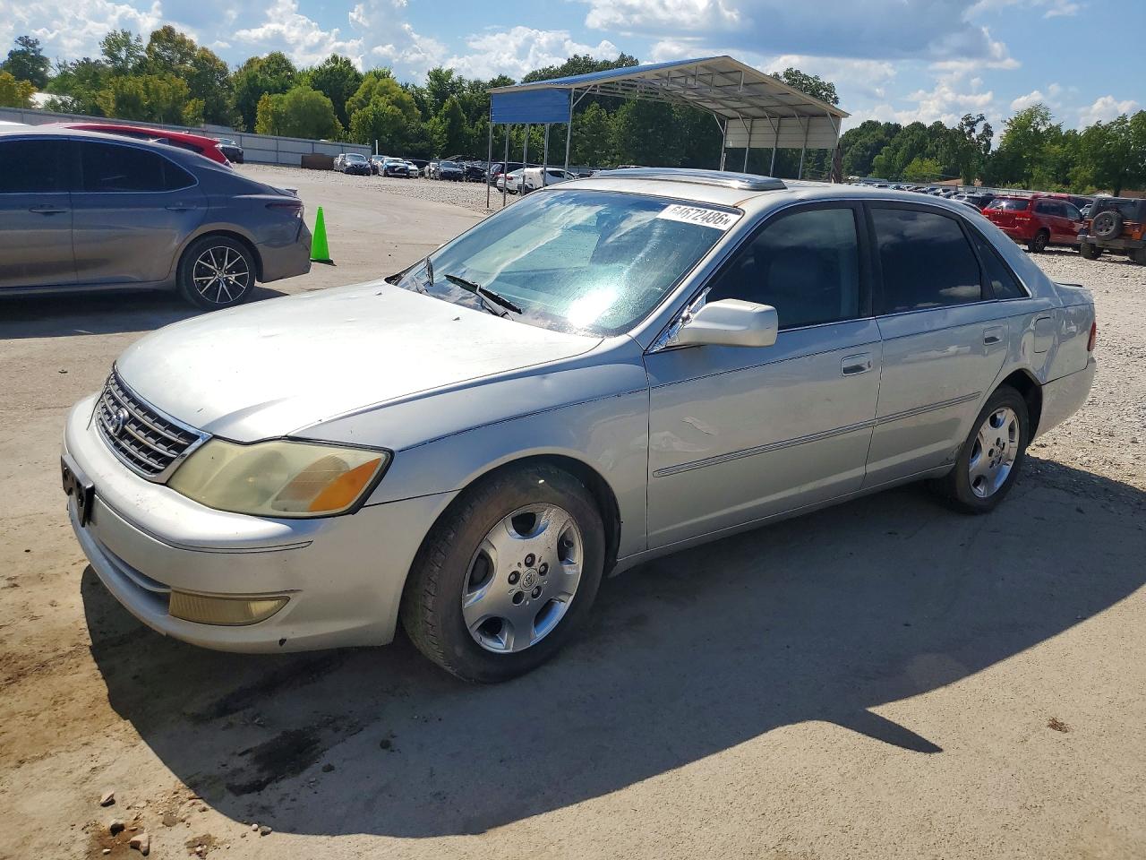 2004 Toyota Avalon XLS, VIN 4T1BF28B64U355161 — Rear end