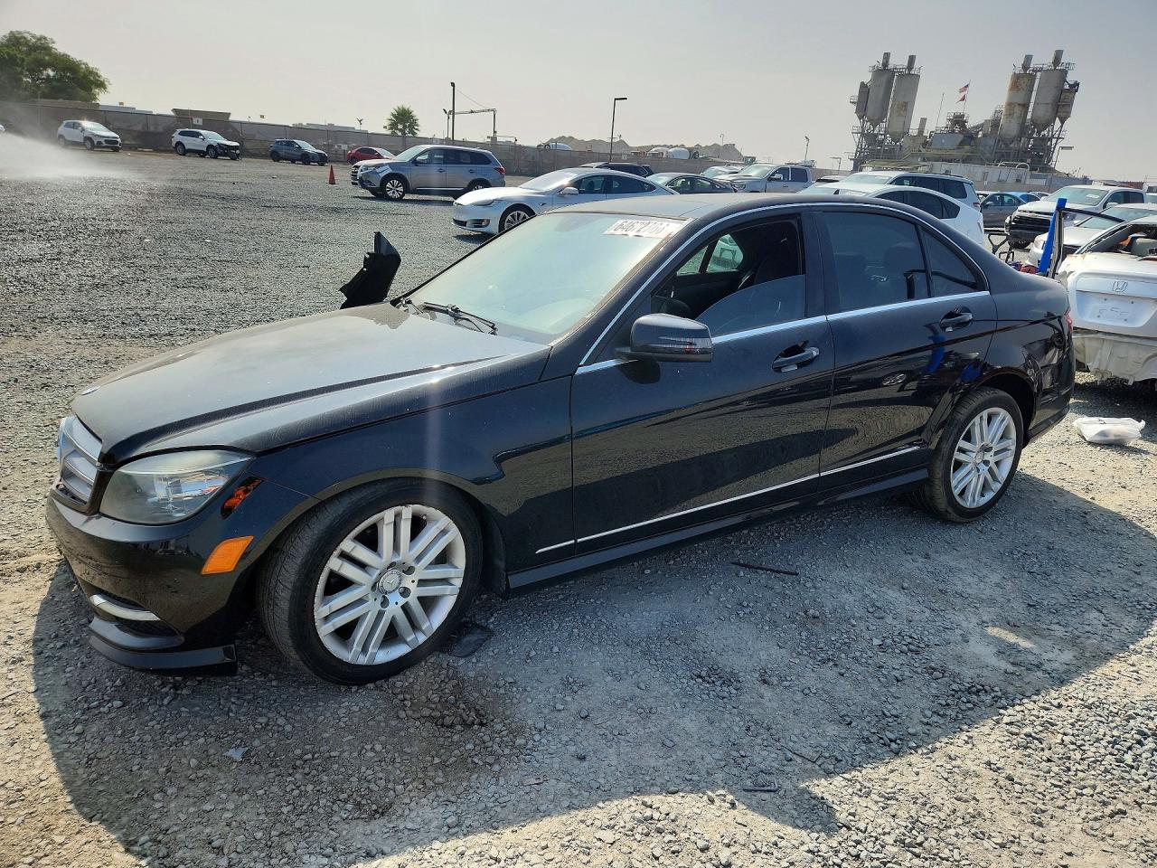 2011 Mercedes-Benz C 300 Sport, VIN WDDGF5EB9BR158202 — Front end