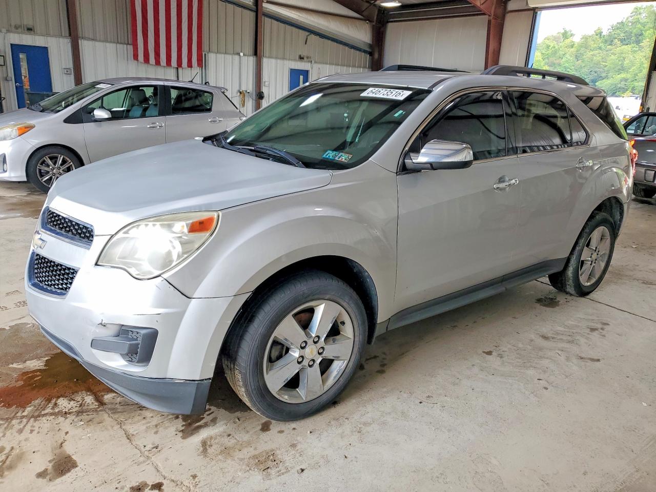2013 Chevrolet Equinox LT, VIN 2GNALDEK1D6350478 — Front end