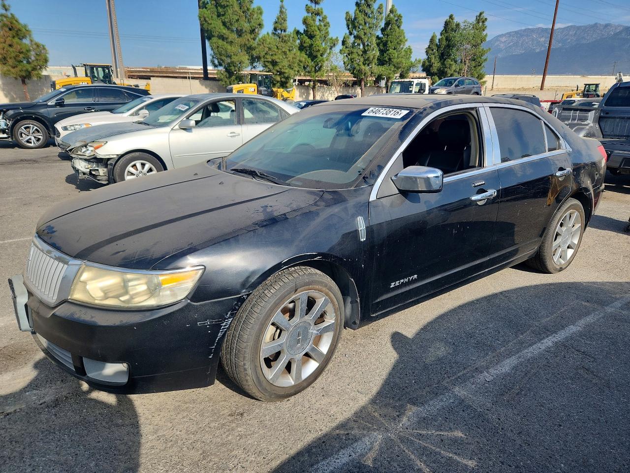 2006 Lincoln Zephyr, VIN 3LNHM26166R601100 — Мелкие вмятины и царапины