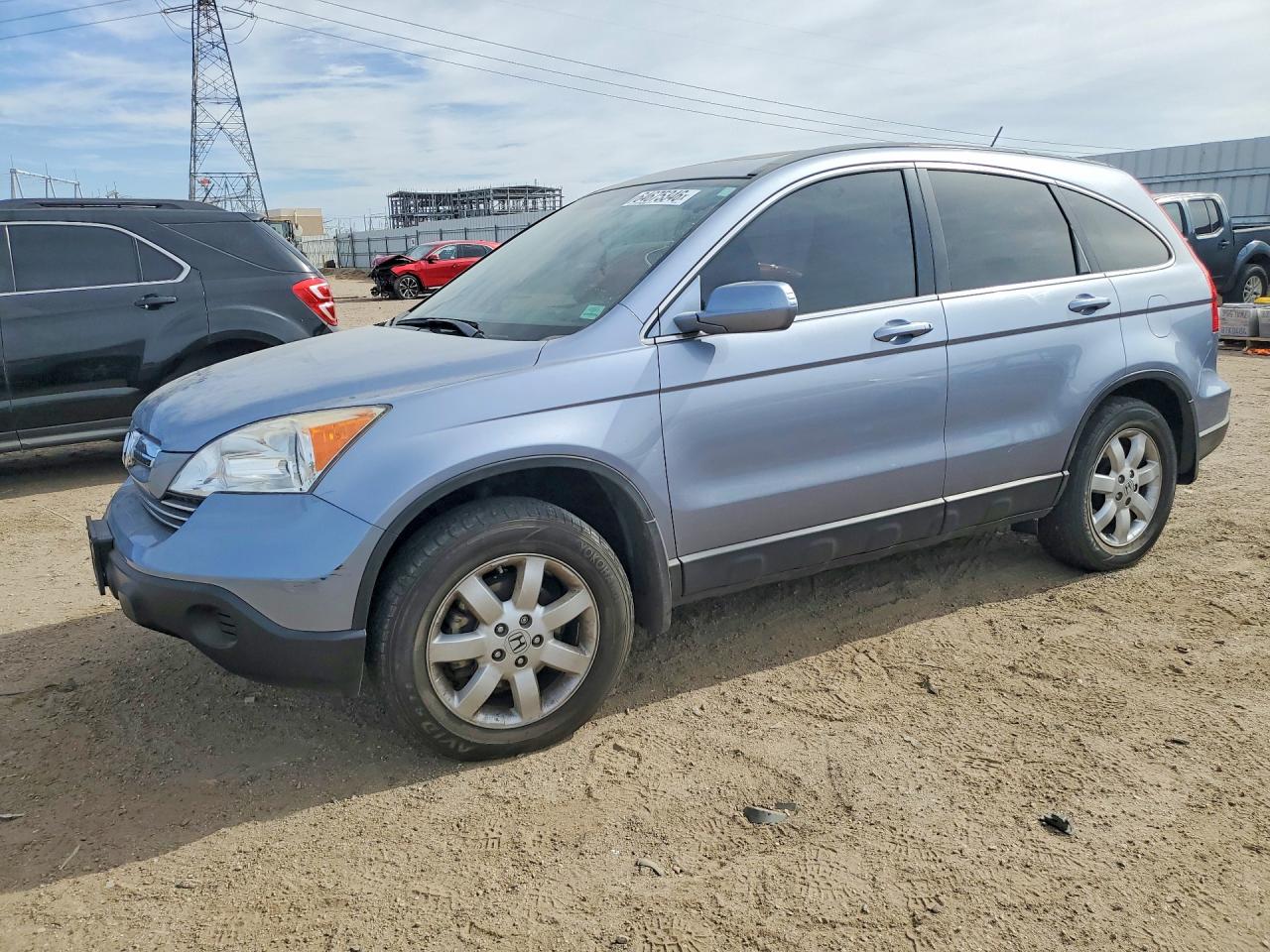 2008 Honda CR-V EX-L, VIN JHLRE38728C038399 — Мелкие вмятины и царапины