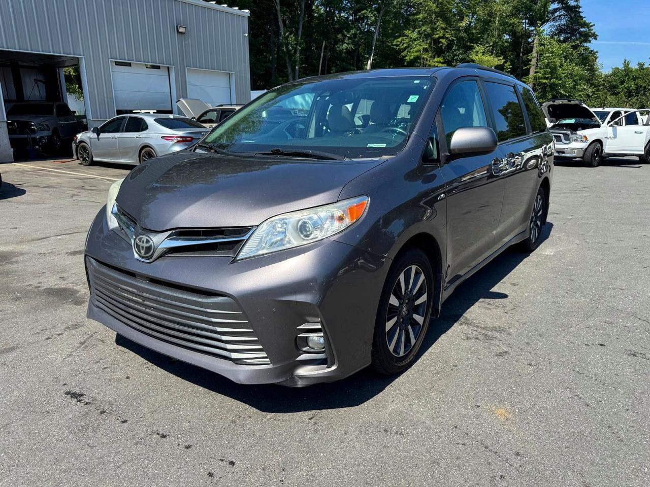 2019 Toyota Sienna XLE, VIN 5TDDZ3DC5KS220439 — Мелкие вмятины и царапины