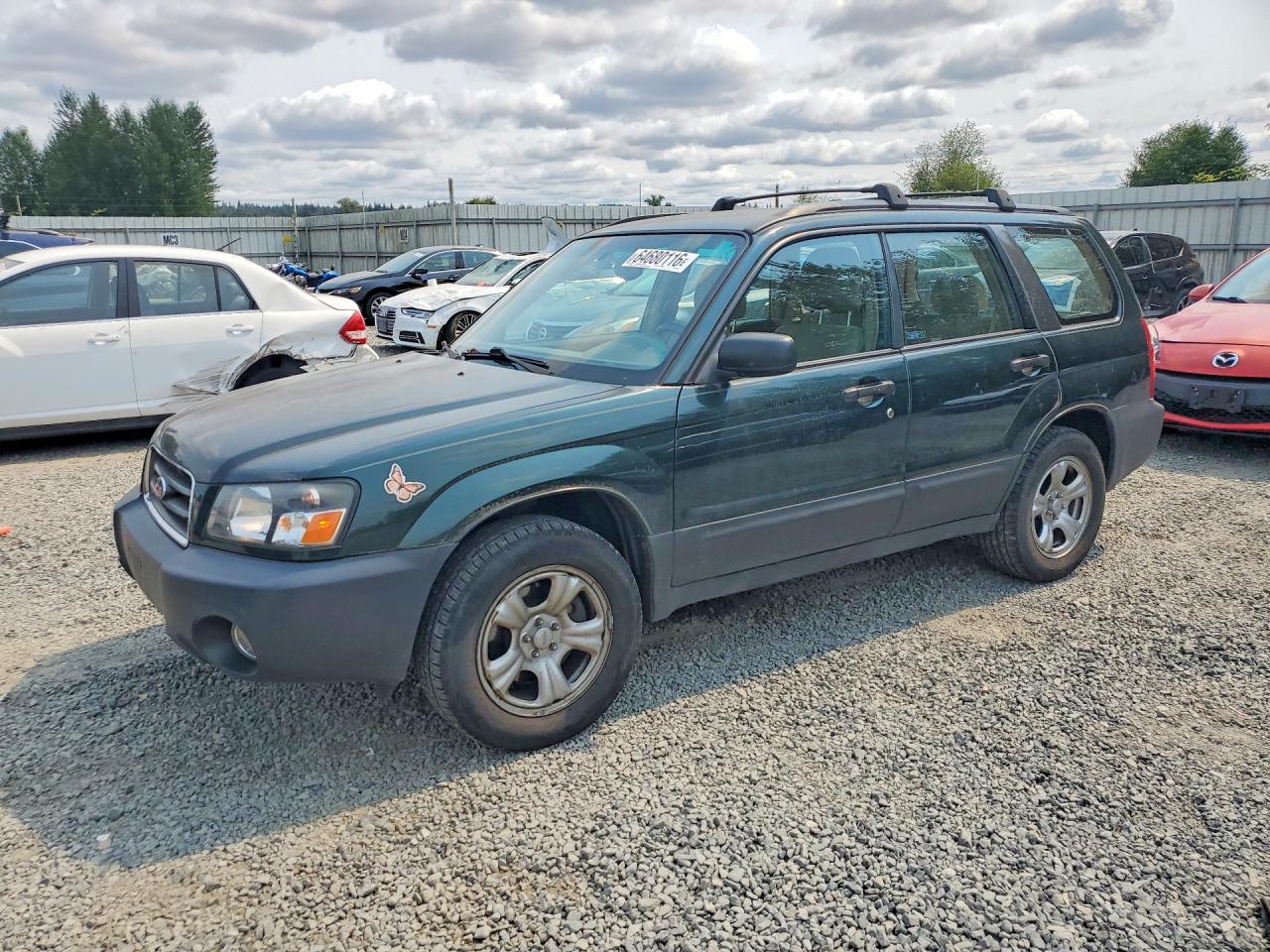 2005 Subaru Forester X, VIN JF1SG63675H750209 — Side