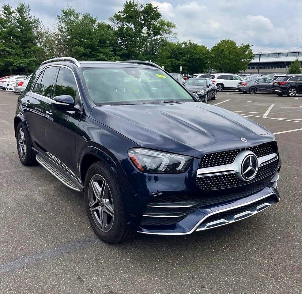 2020 Mercedes-Benz GLE 350, VIN 4JGFB4KBXLA209301 — Мелкие вмятины и царапины