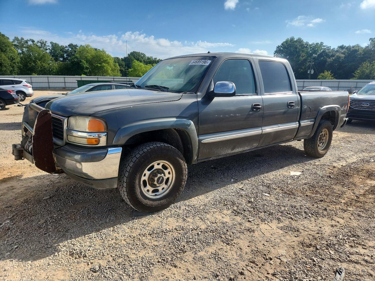 2002 GMC Sierra 1500HD SLE, VIN 1GTGK13U52F159917 — По всему кузову