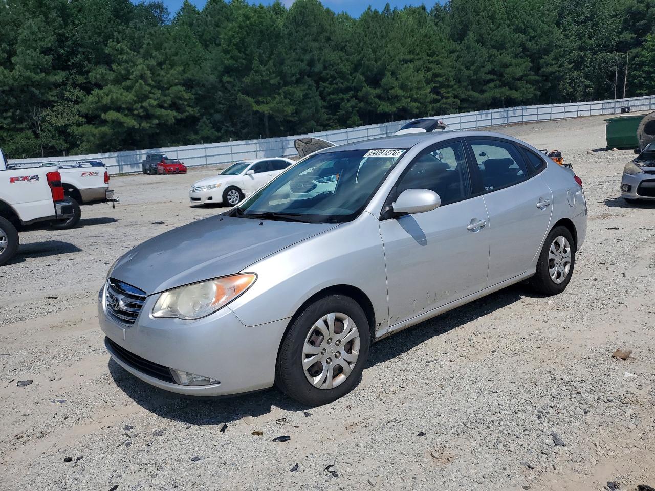 2010 Hyundai Elantra GLS, VIN KMHDU4AD9AU183564 — Front end