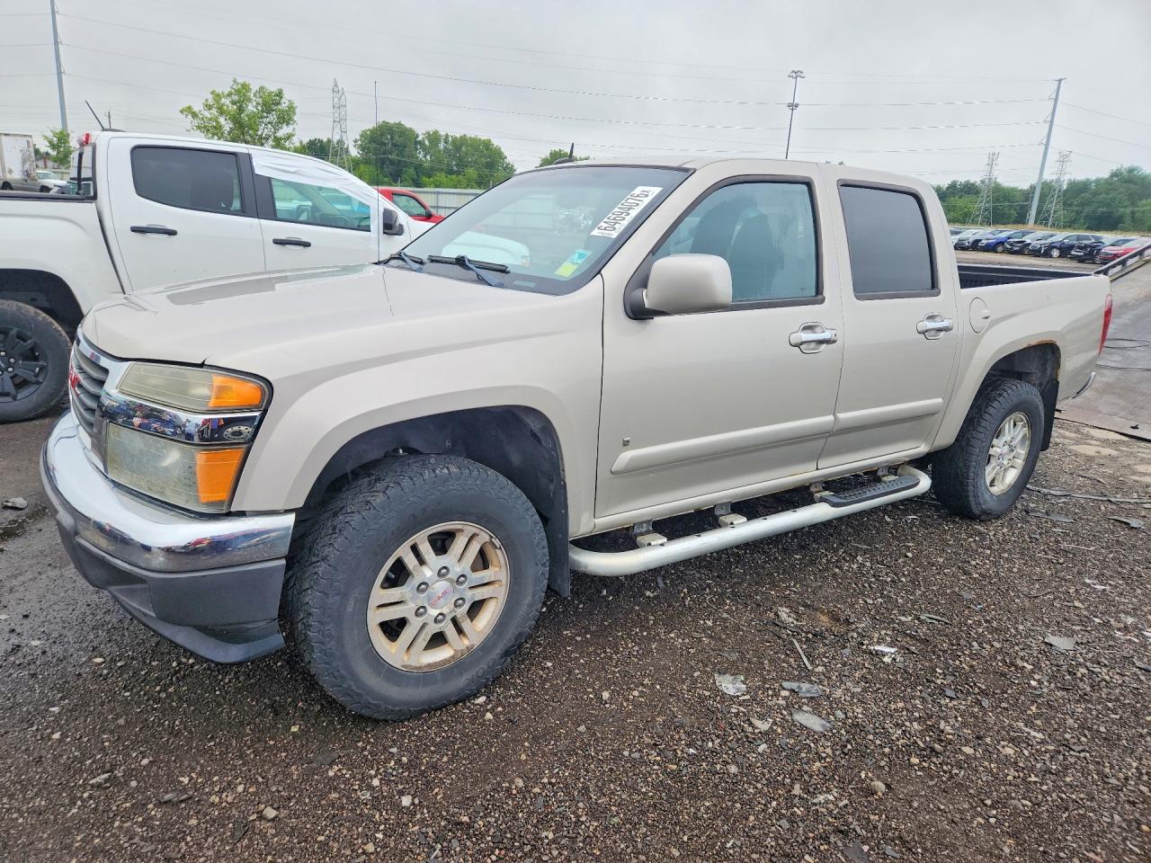 2009 GMC Canyon SLE1, VIN 1GTDT13E598150092 — Rear end