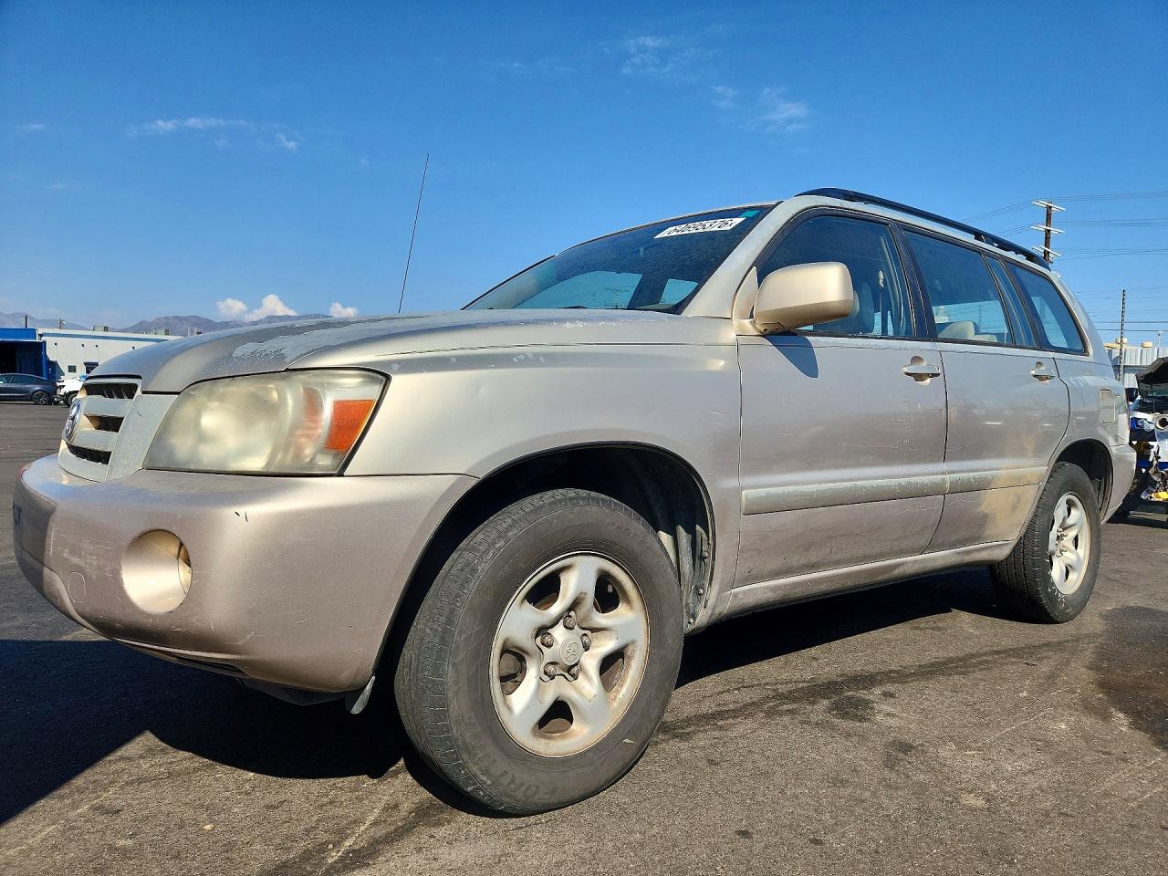 2007 Toyota Highlander, VIN JTEGD21A470165819 — Minor dents and scratches