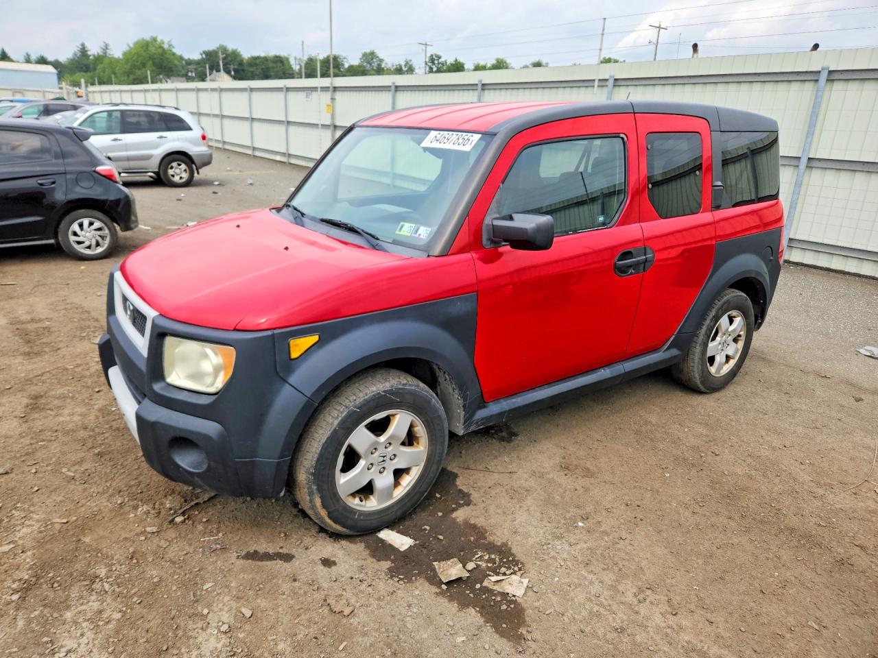 2005 Honda Element EX, VIN 5J6YH28675L019533 — Minor dents and scratches