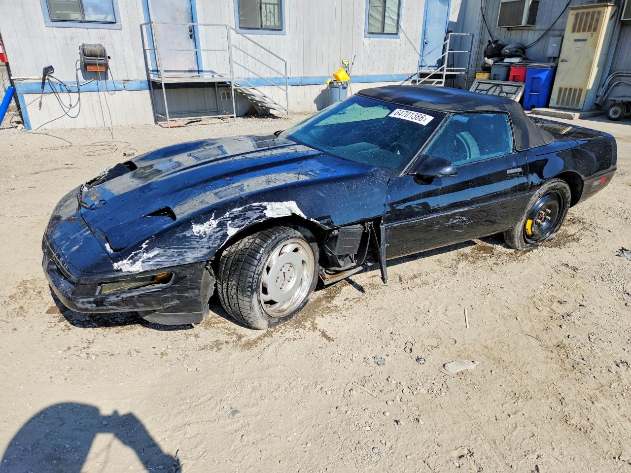 1992 Chevrolet Corvette, VIN 1G1YY33P2N5112372 — Front end