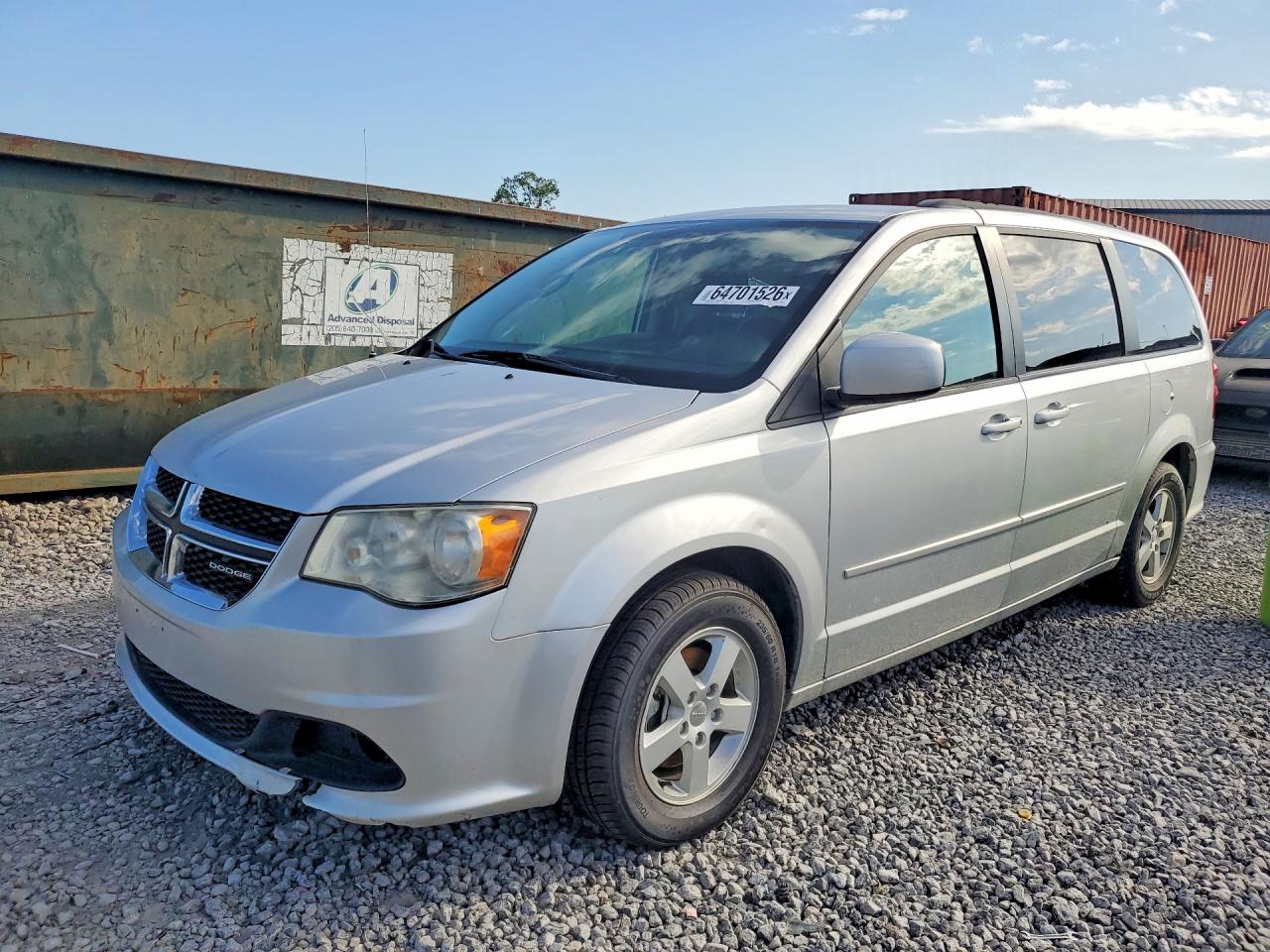 2011 Dodge Grand Caravan Mainstreet, VIN 2D4RN3DG6BR728645 — Перед