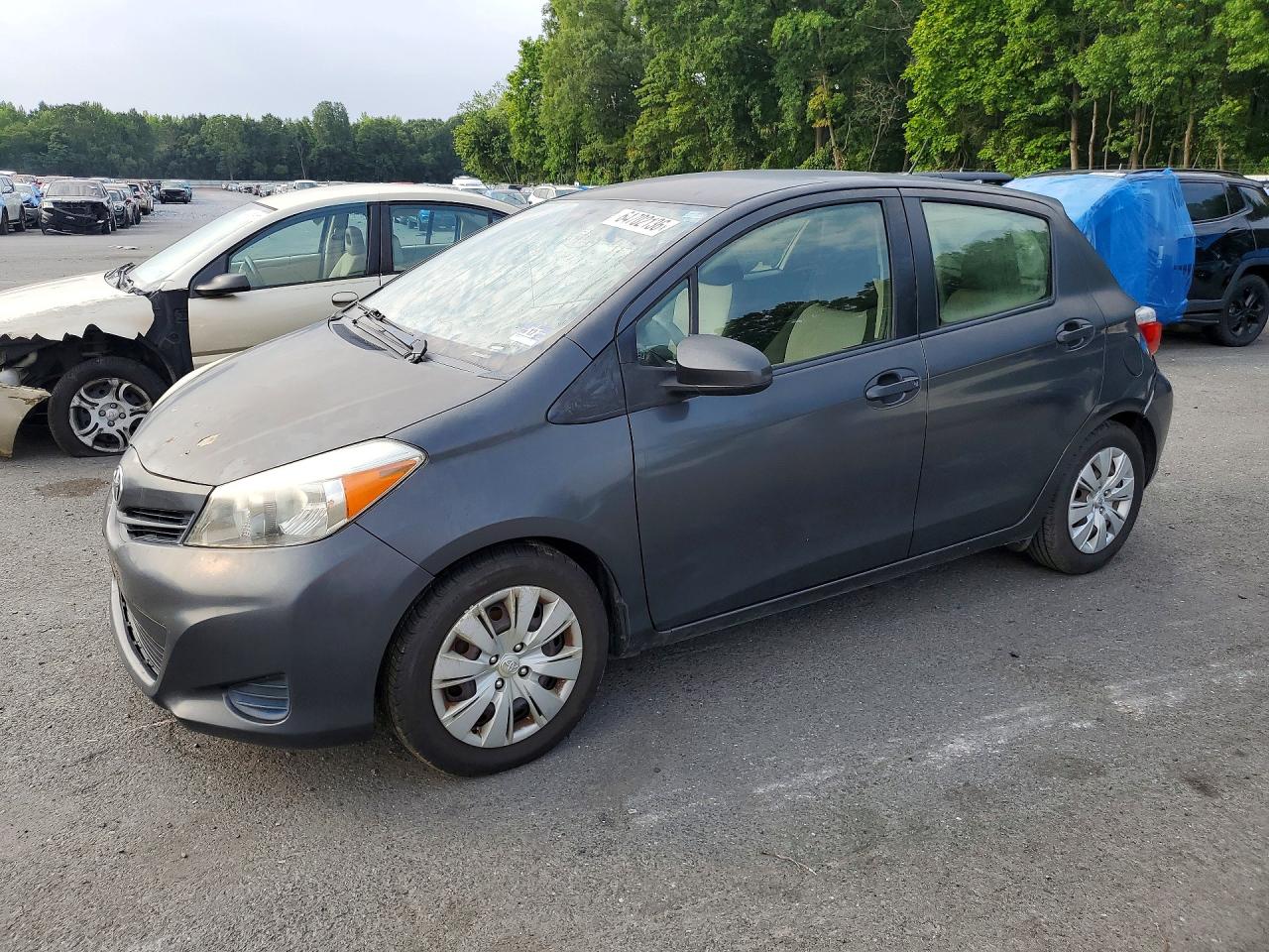 2014 Toyota Yaris LE, VIN JTDKTUD31ED575848 — Water / flood