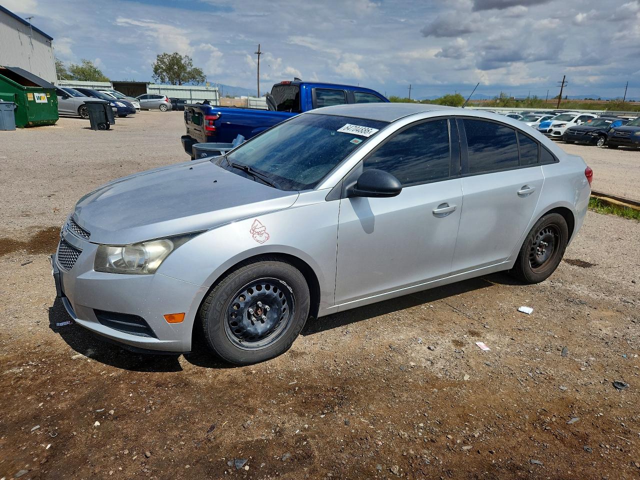 2014 Chevrolet Cruze LS, VIN 1G1PA5SH5E7169482 — Front end