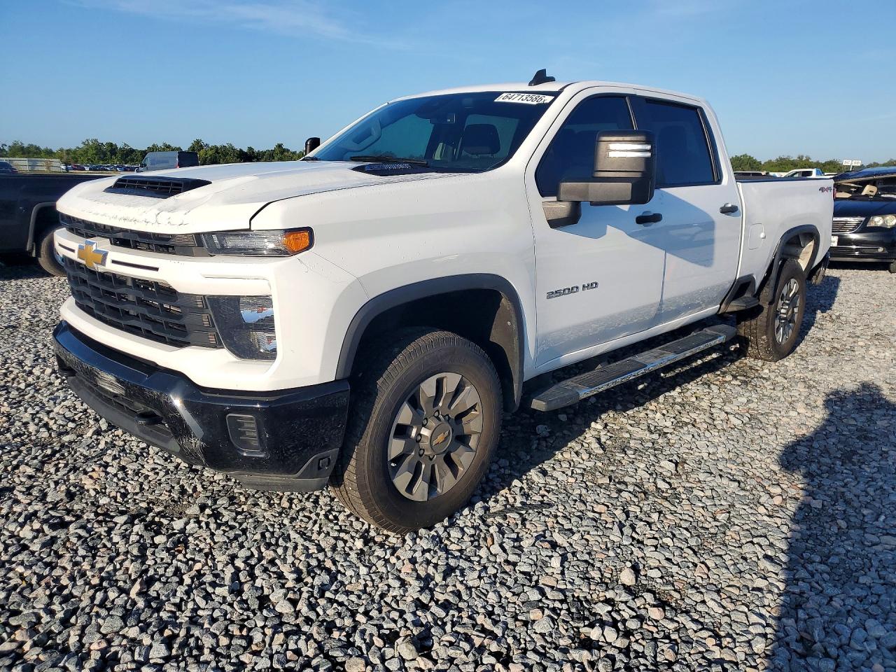 2024 Chevrolet Silverado 2500HD Custom, VIN 2GC4YMEY9R1270720 — Water / flood