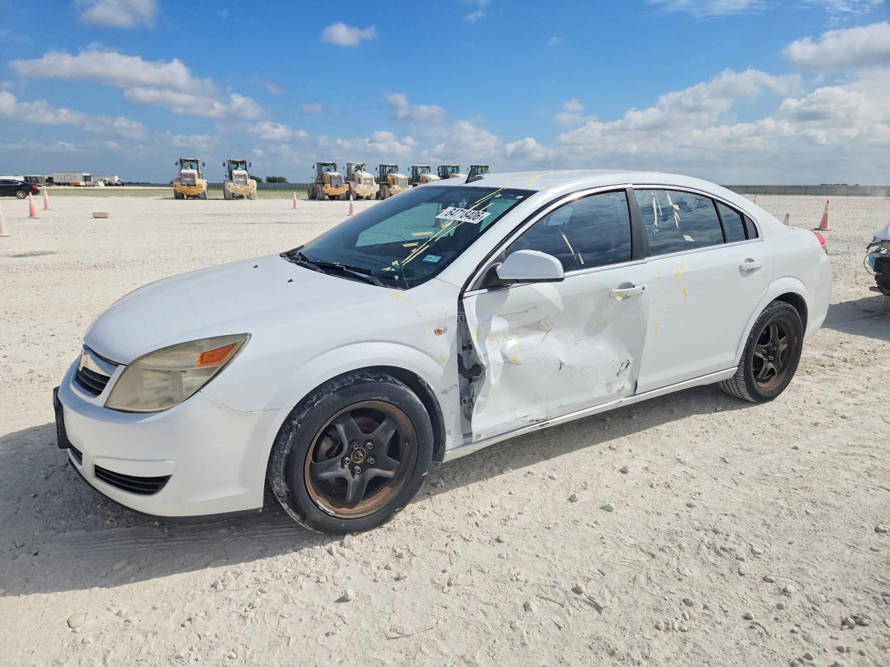 2009 Saturn Aura XE, VIN 1G8ZS57BX9F188133 — Бок
