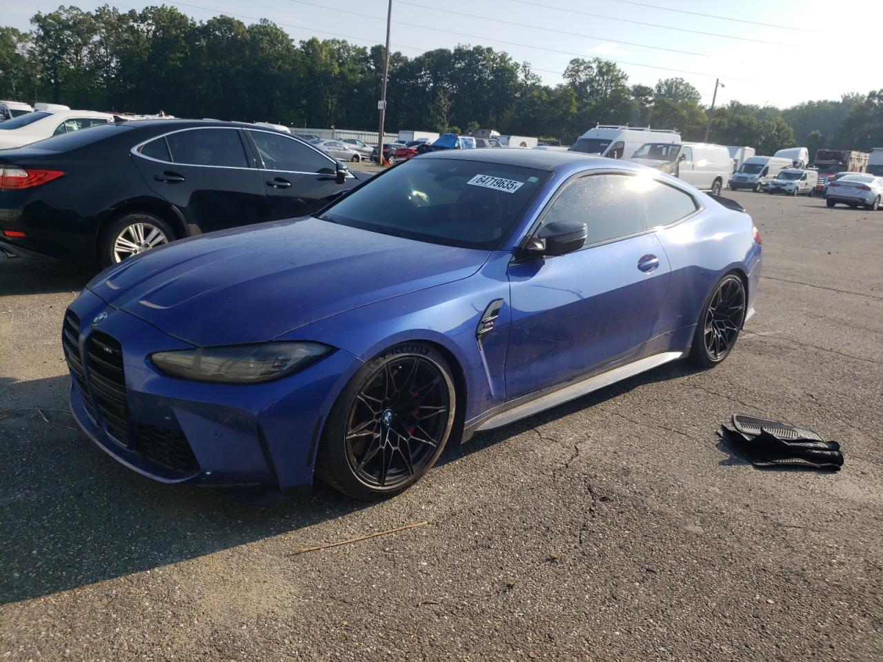 2021 BMW M4, VIN NJ1584E — Missing or altered VIN