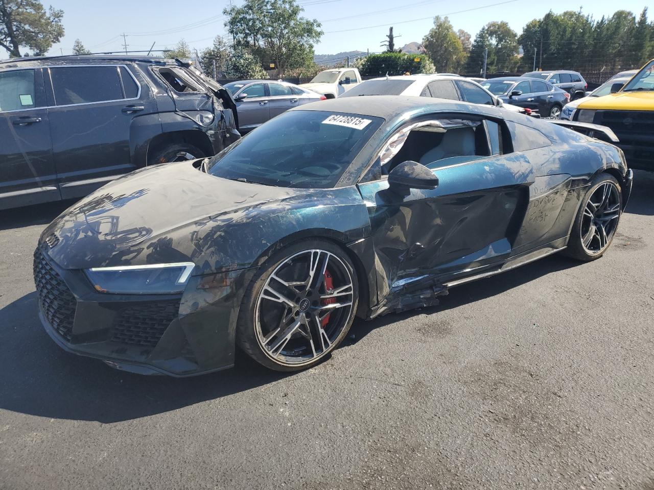 2021 Audi R8 performance quattro, VIN WUAKBAFX5M7901345 — Mechanical