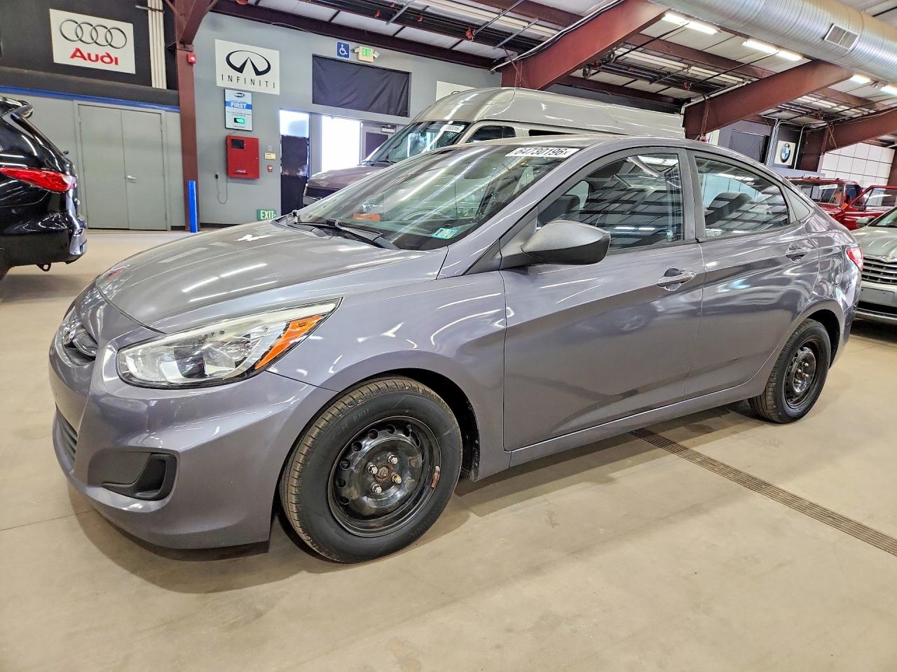 2016 Hyundai Accent SE, VIN KMHCT4AE6GU955292 — Мелкие вмятины и царапины
