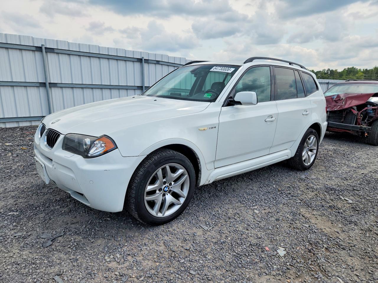 2006 BMW X3 3.0i, VIN WBXPA934X6WD34174 — Мелкие вмятины и царапины