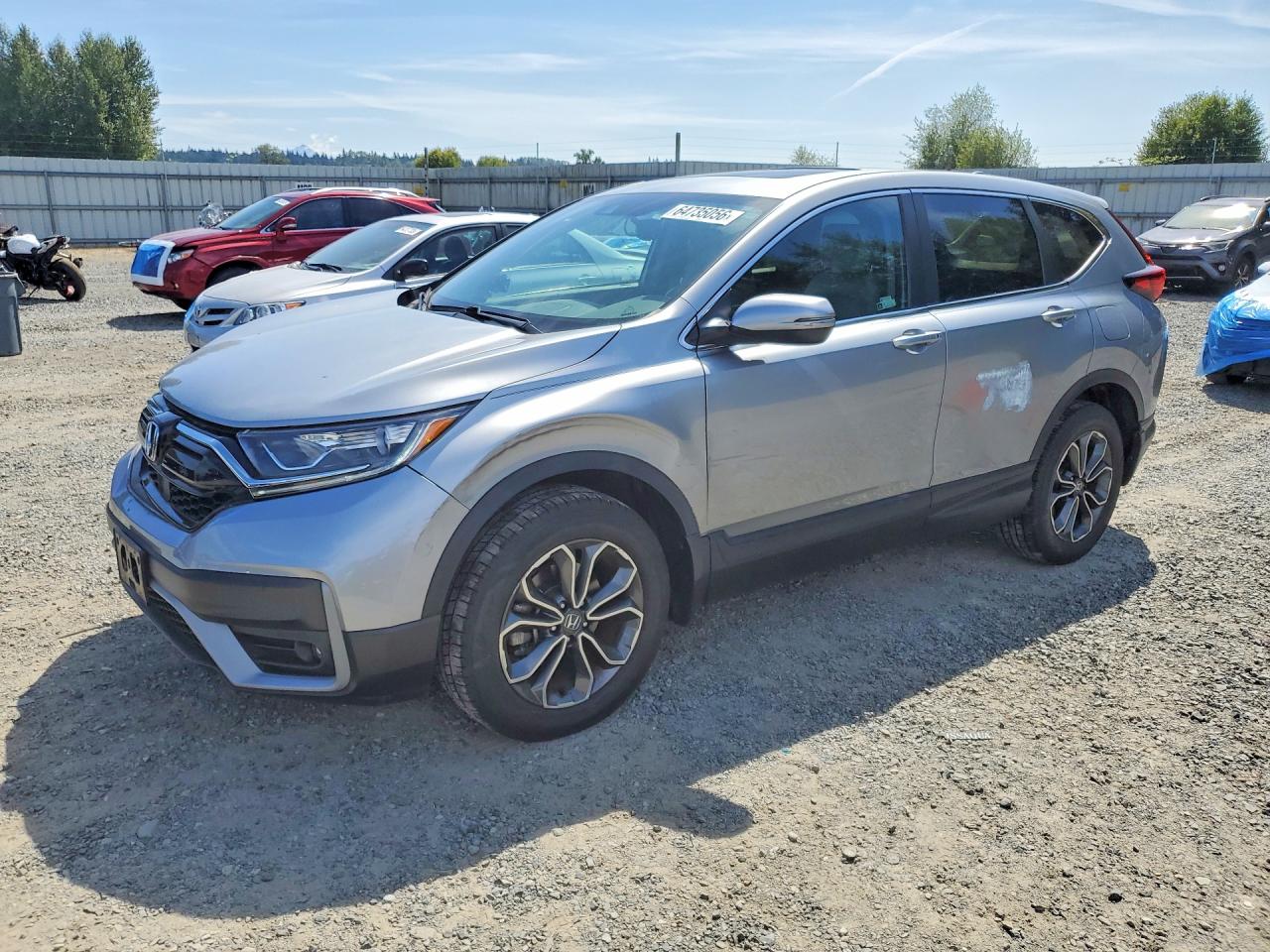 2020 Honda CR-V EX-L, VIN 5J6RW2H86LA010956 — Front end